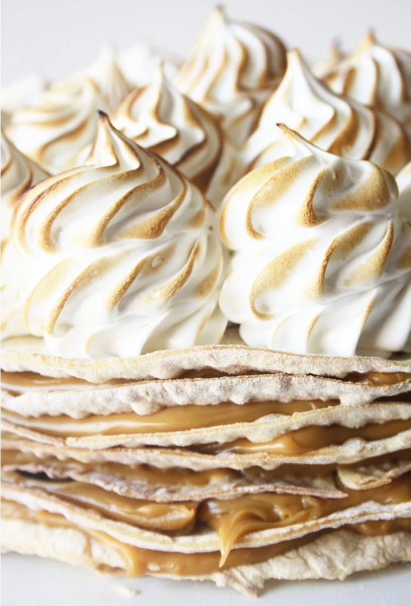 Rogel con Dulce de Leche y Merengue