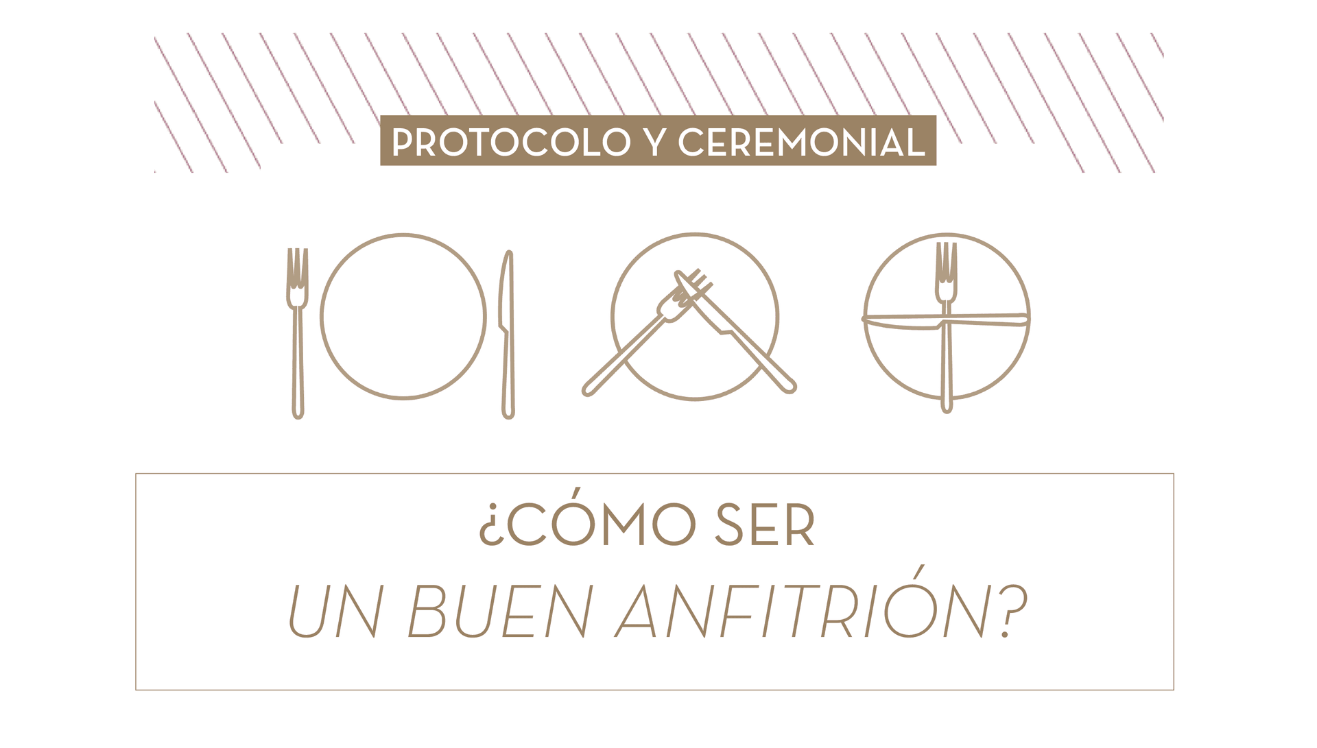 Un buen anfitrión