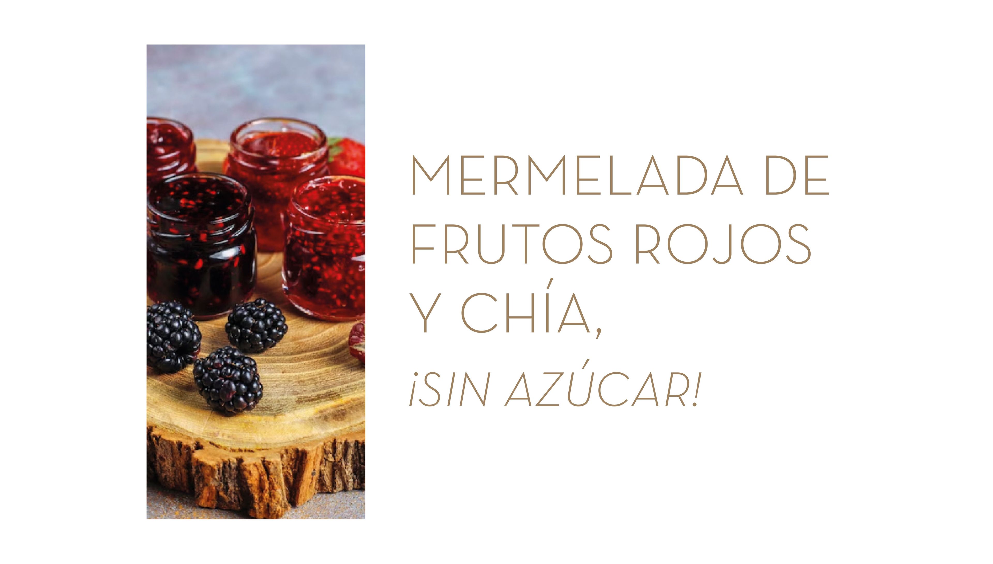 Mermelada de frutos rojos y chía ¡Sin Azúcar!: Una opción deliciosa y saludable