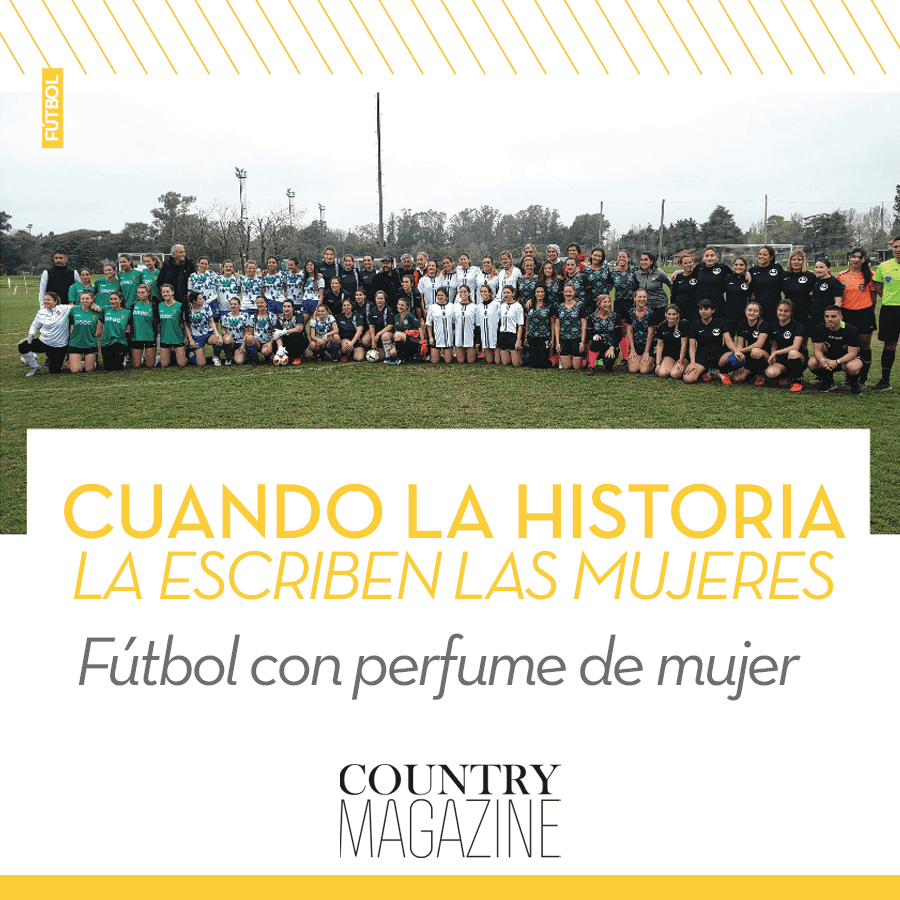 Futbol con perfume de mujer