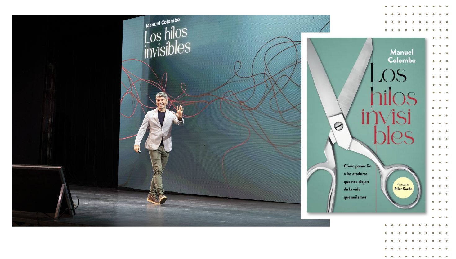 Manu Colombo: los “hilos invisibles” que influyen en nuestras relaciones, la familia y la vida en comunidad