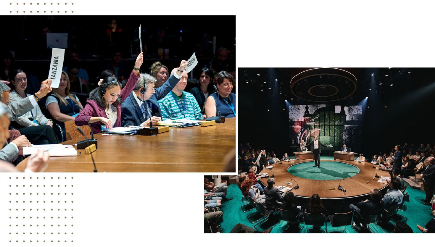 Diplomacia y teatro, juntos por el medio ambiente