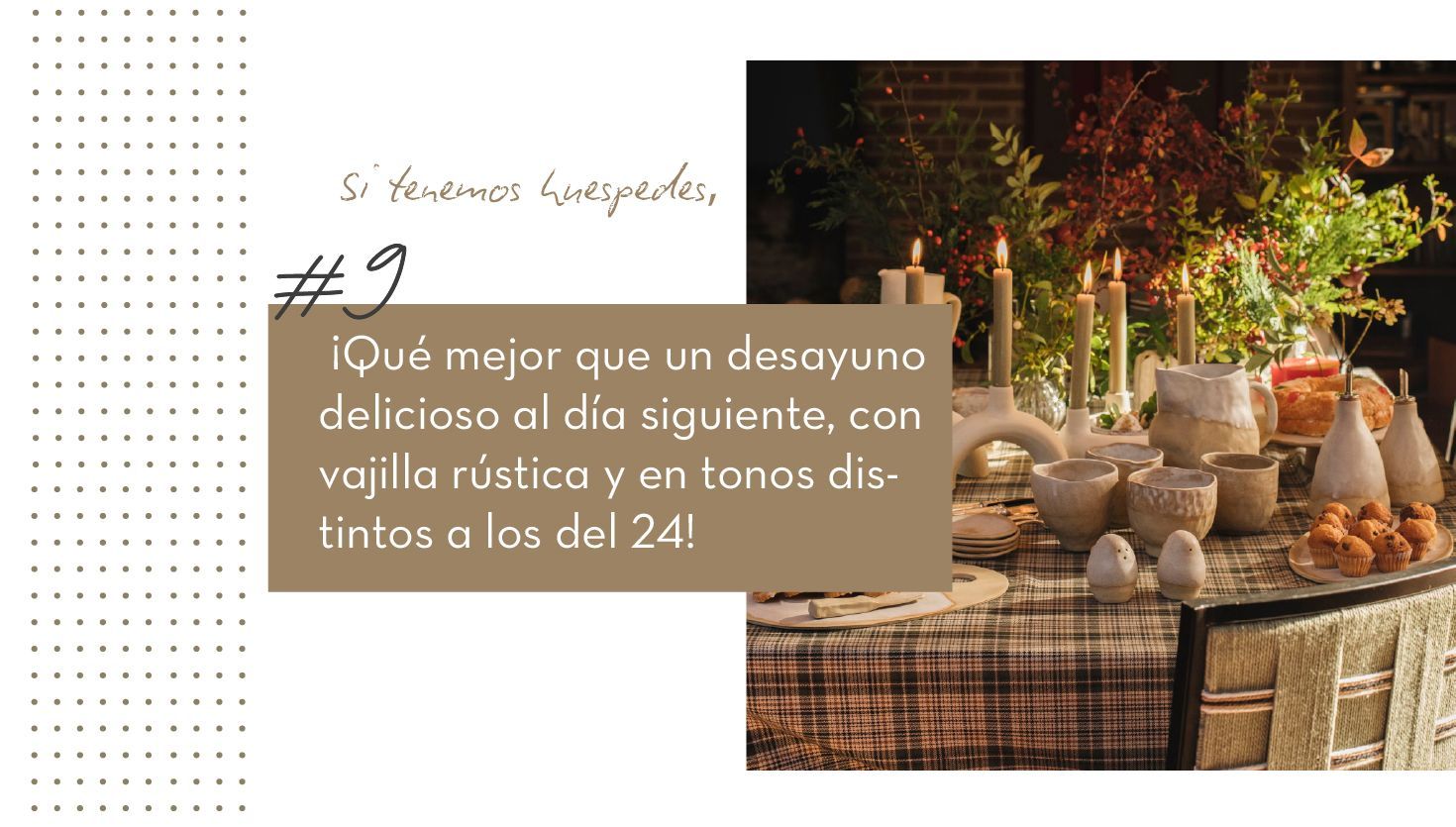 La magia de los ambientes navideños