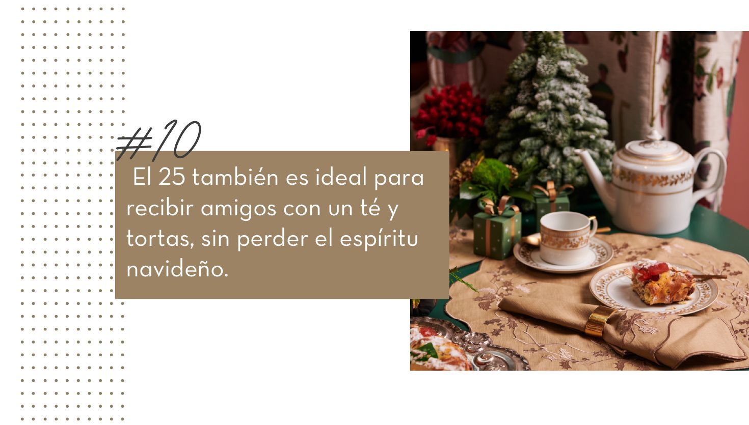 La magia de los ambientes navideños