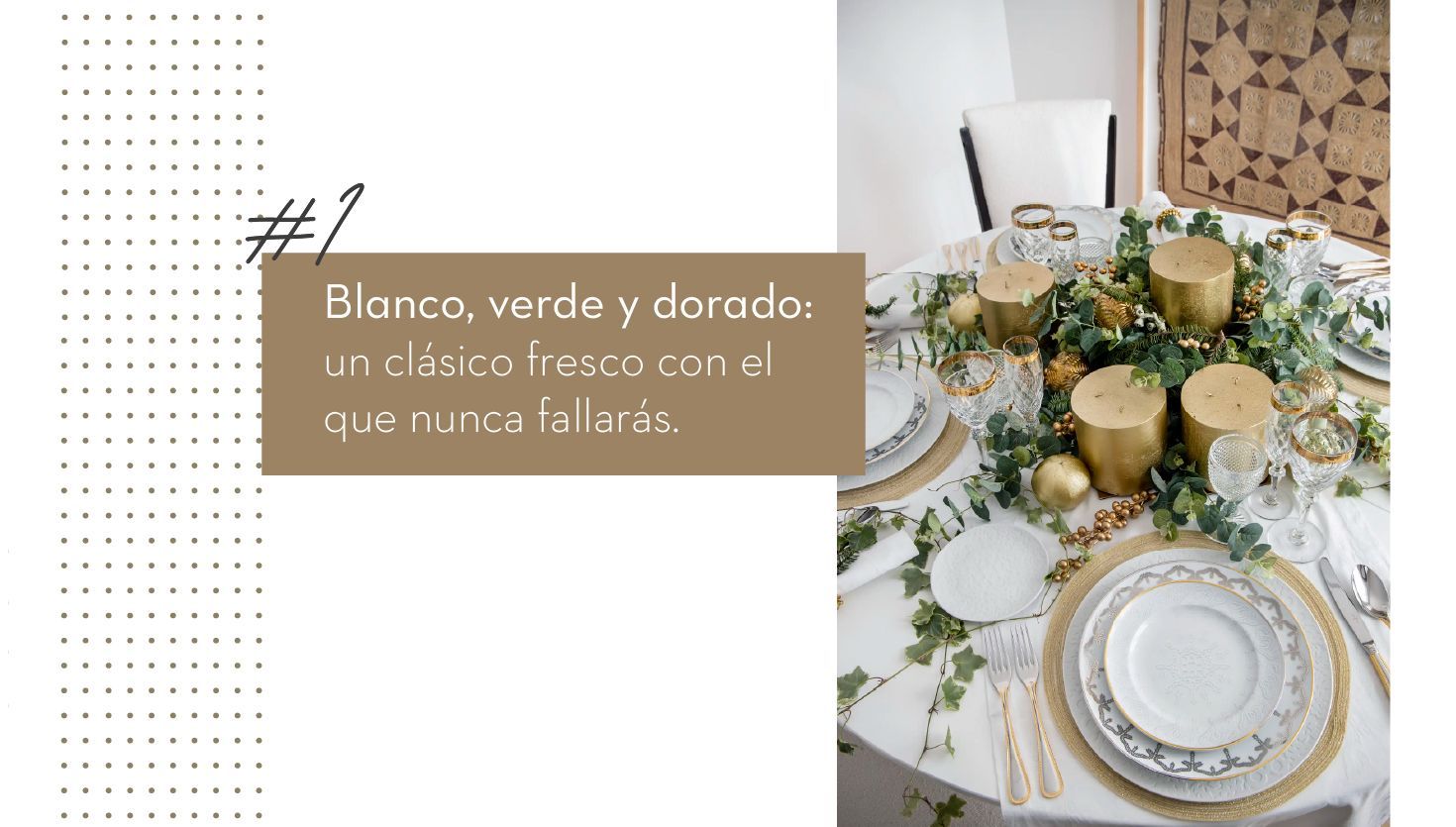 La magia de los ambientes navideños