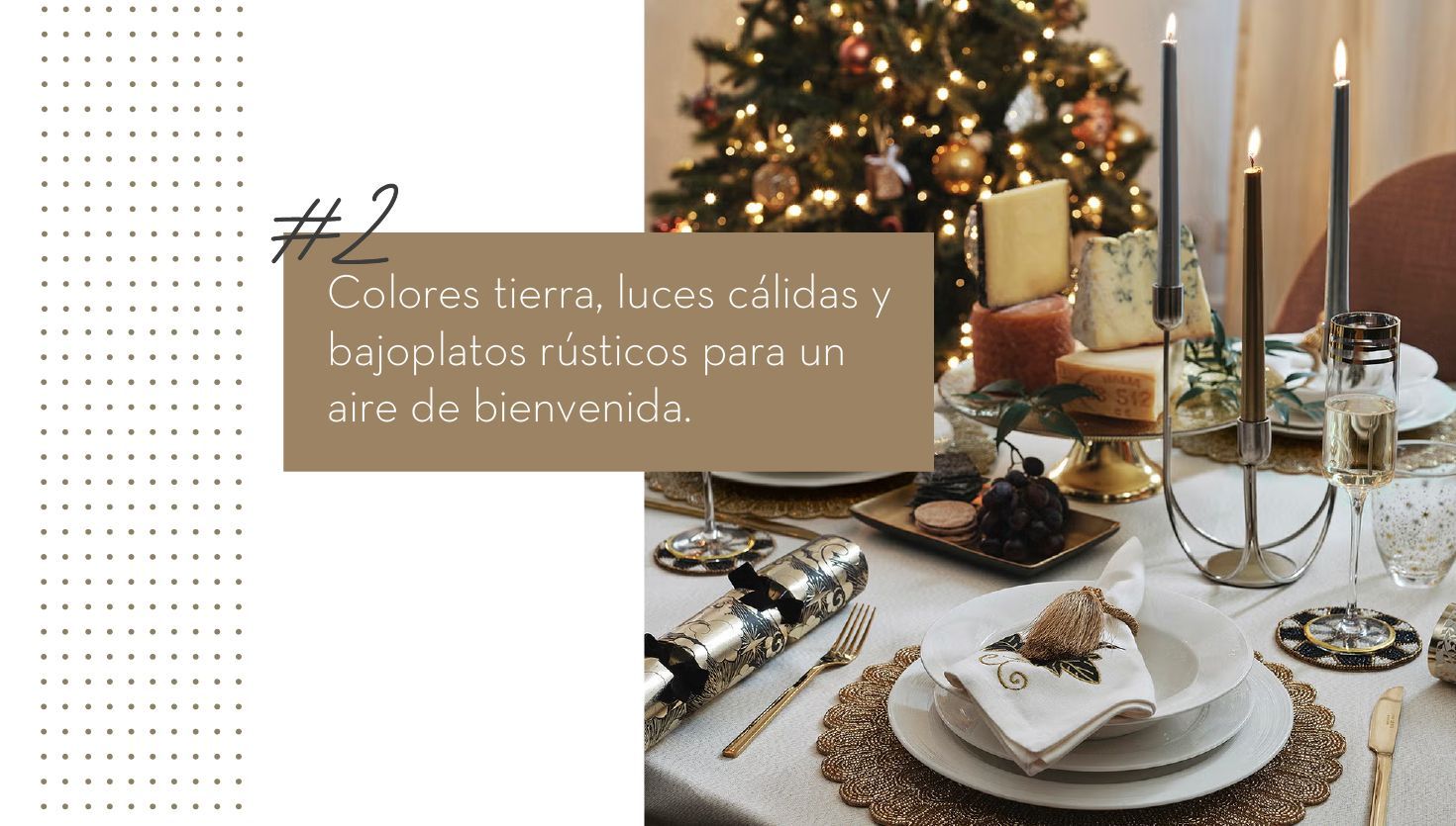 La magia de los ambientes navideños