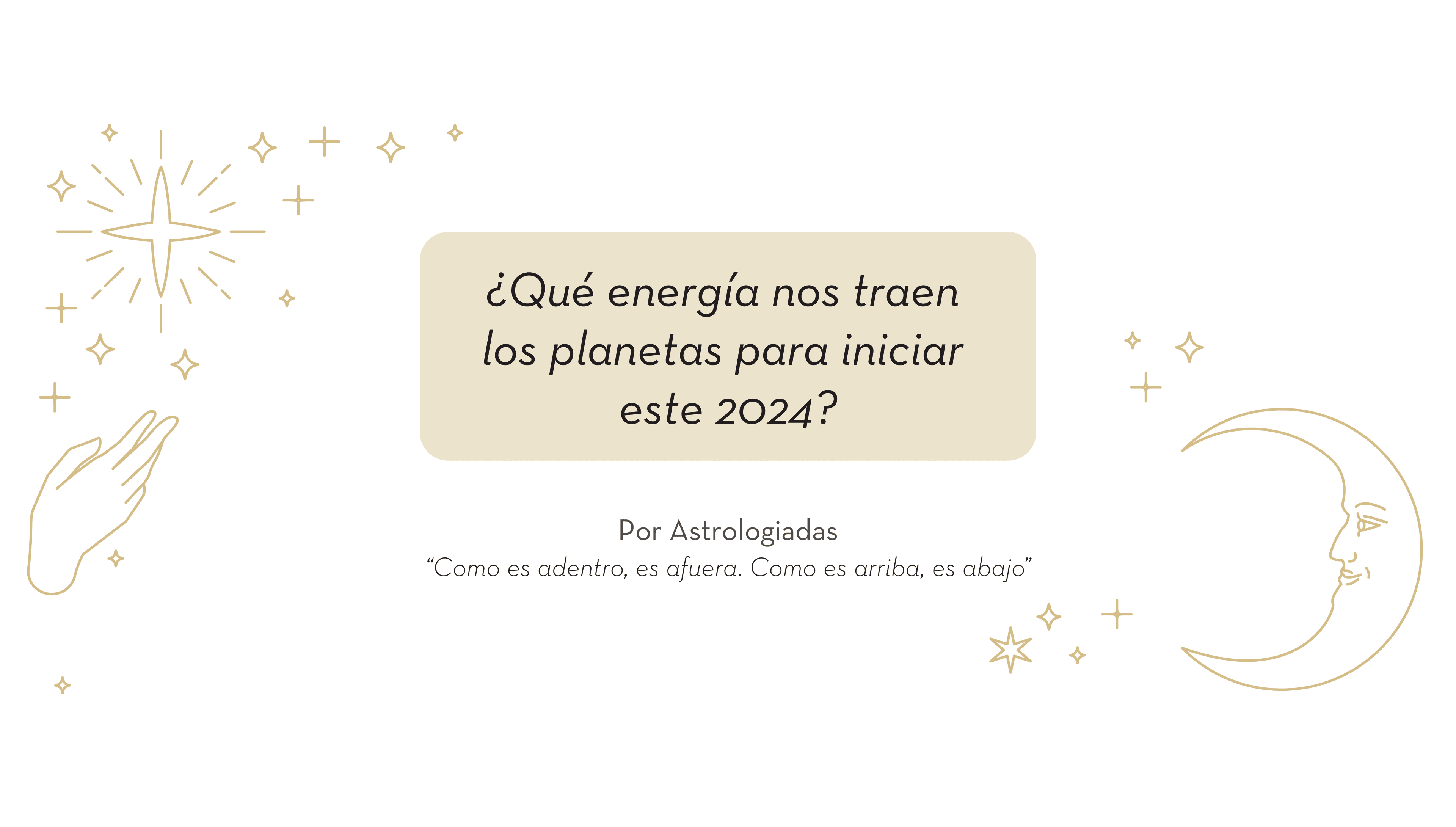 ¿Qué energía nos traen los planetas para iniciar este 2024?