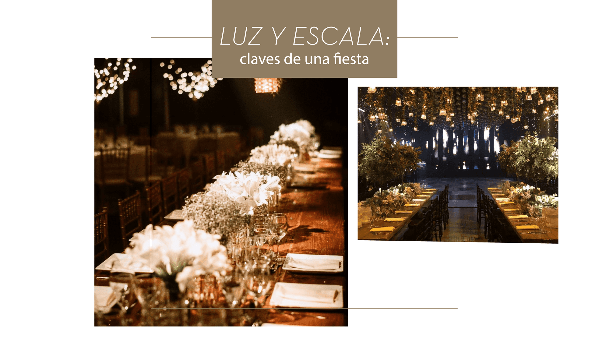 Luz y escala: claves de una fiesta