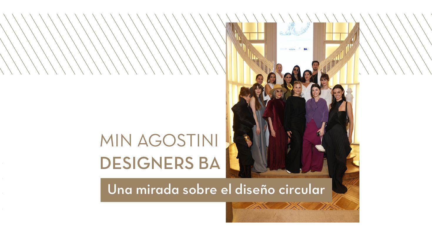Min Agostini inauguró DESIGNERS BA con una mirada sobre el diseño  circular