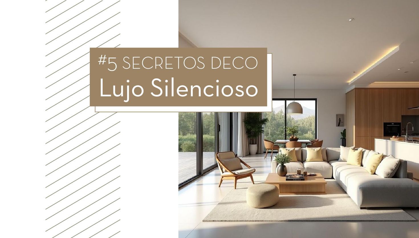 Lujo Silencioso. Cinco secretos de los diseñadores para una decoración impecable