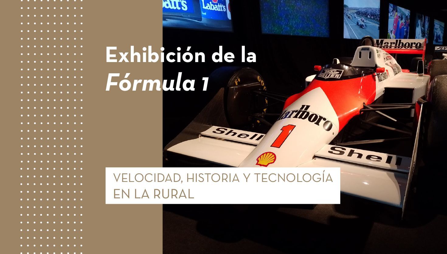Exhibición de la Fórmula 1 en La Rural: Un viaje al pasado, presente y futuro de la máxima categoría a nivel mundial