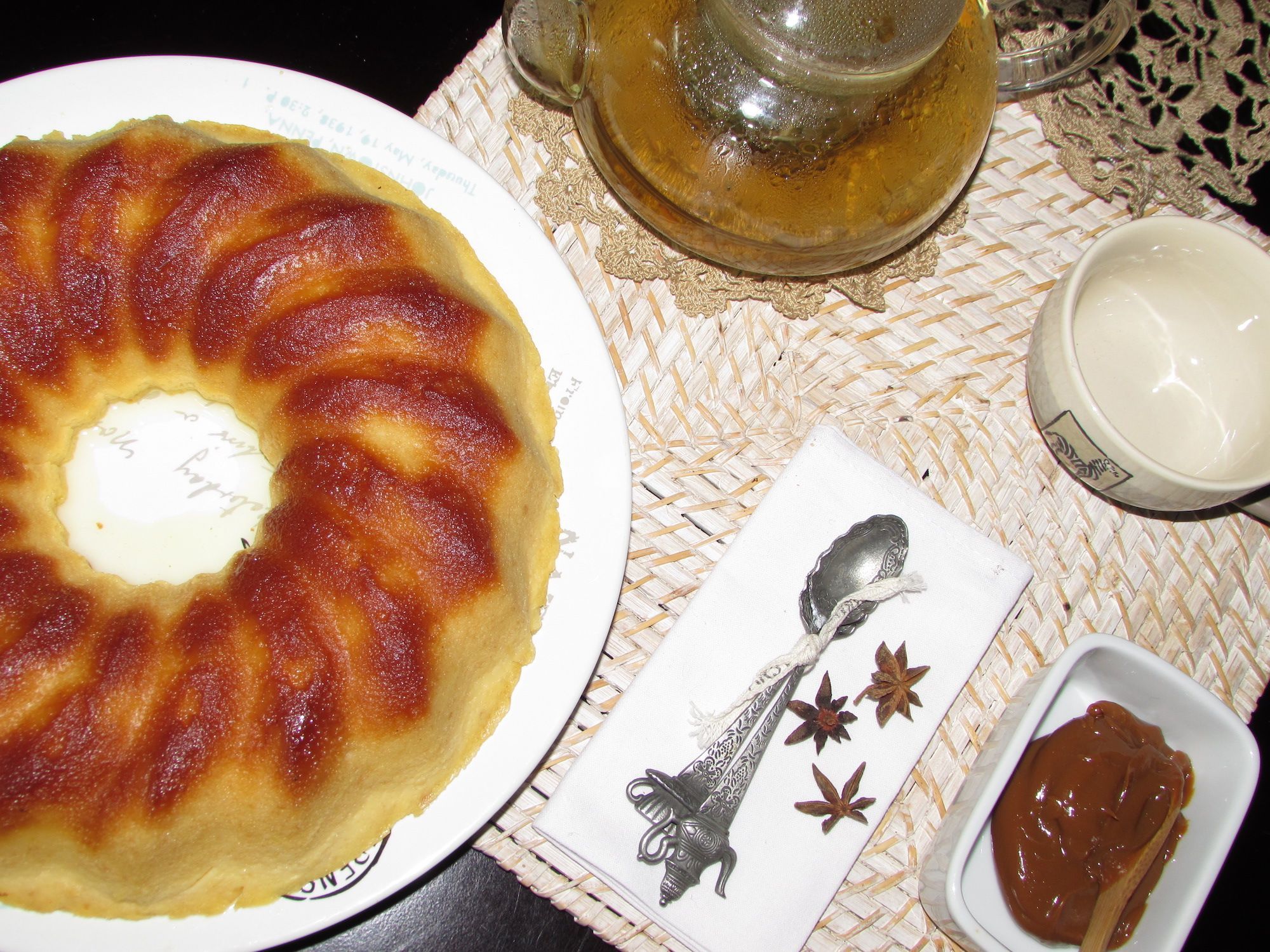 El tradicional budín de pan!