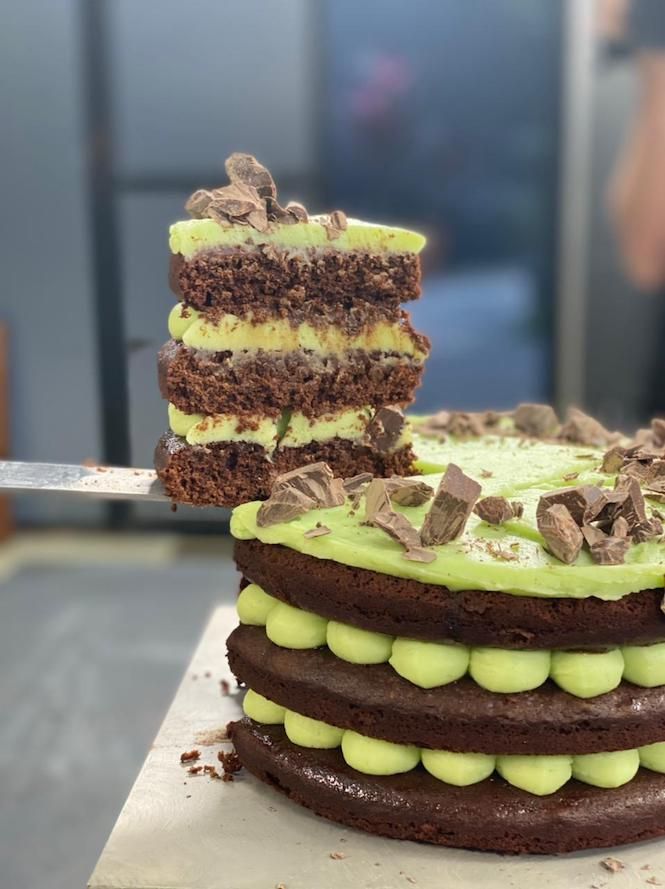 Torta de chocolate y menta sin gluten by Ale Temporini