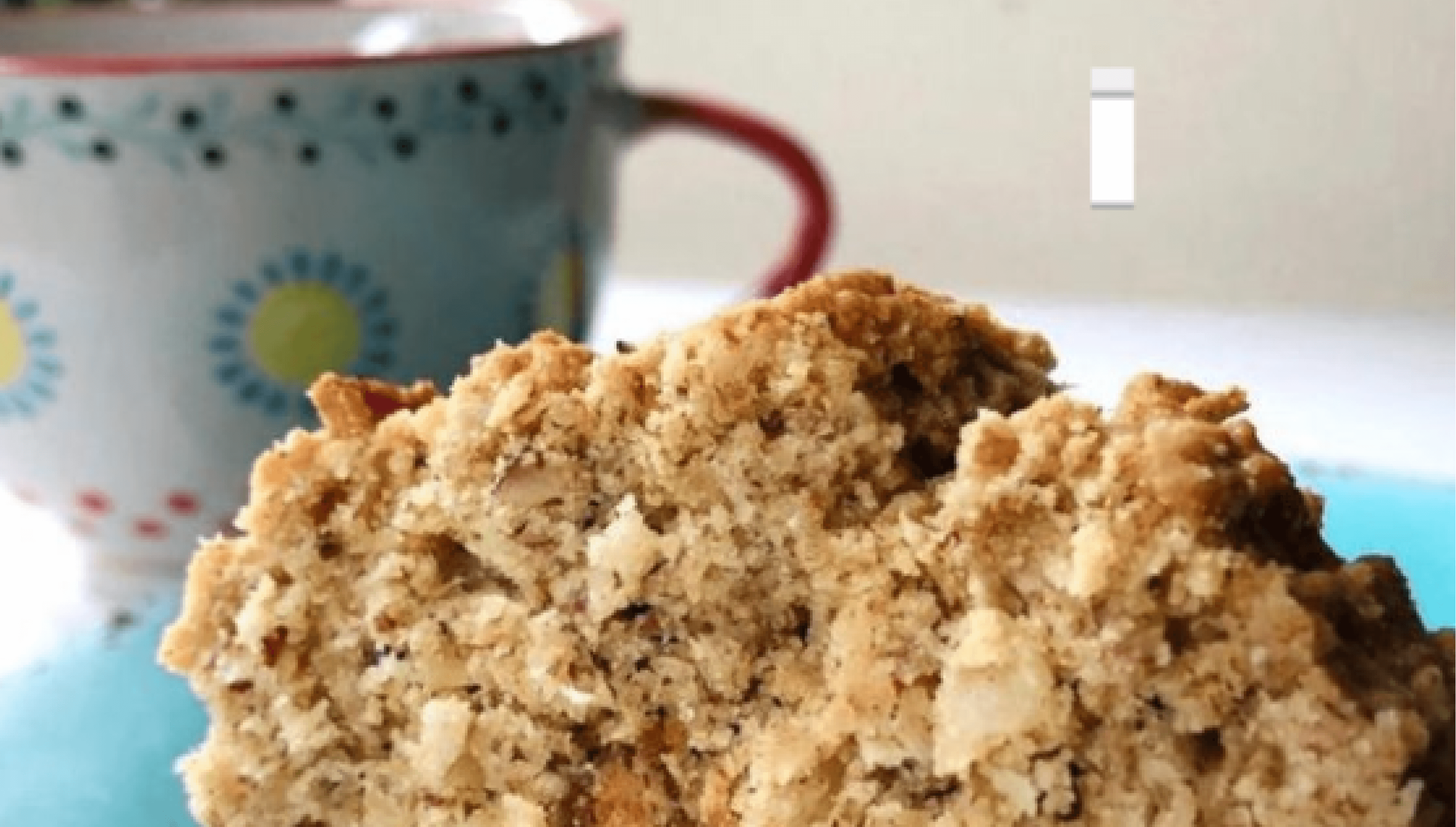 Budín de coco con corazón de maní de Gaby Miguens