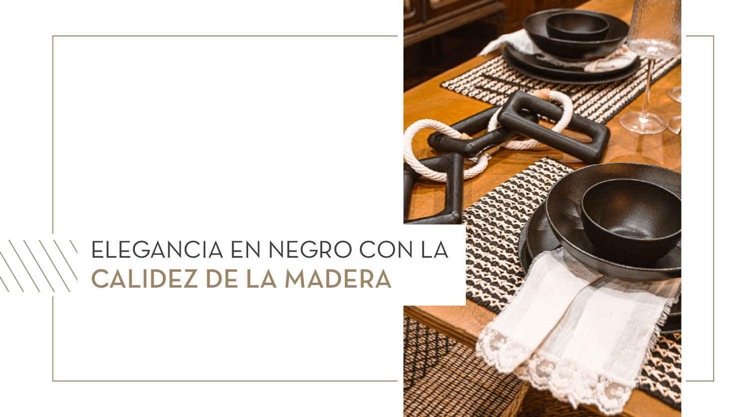 Ideas para vestir nuestras mesas en las fiestas