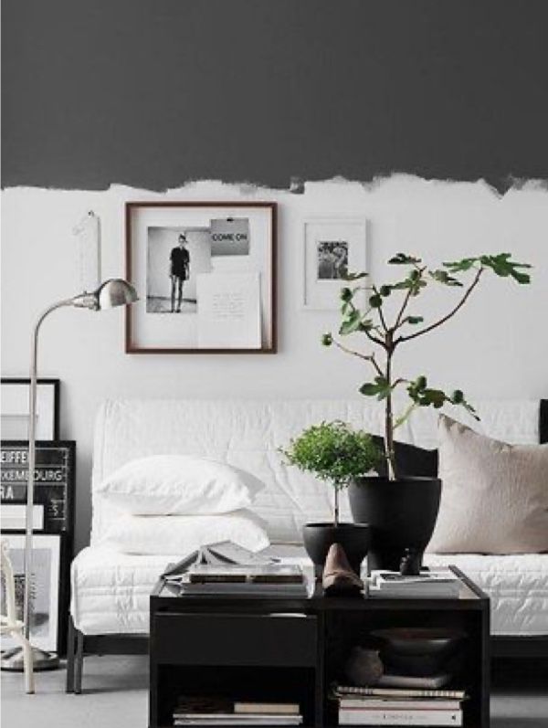 Renovar el ambiente: Half painted walls