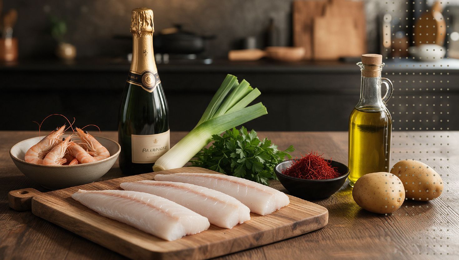 Merluza al champagne: cuando el brindis también llega al plato