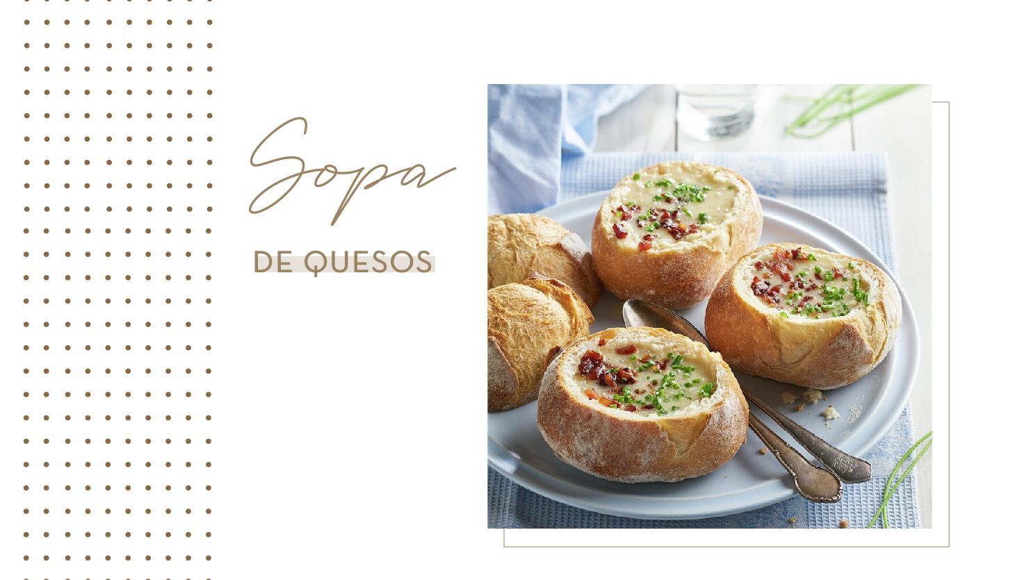 Sopa de quesos