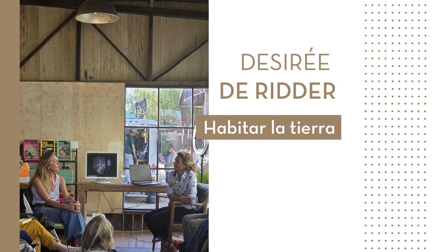 Habitar la tierra: el regreso de la escultora Desirée De Ridder al campo y su mensaje