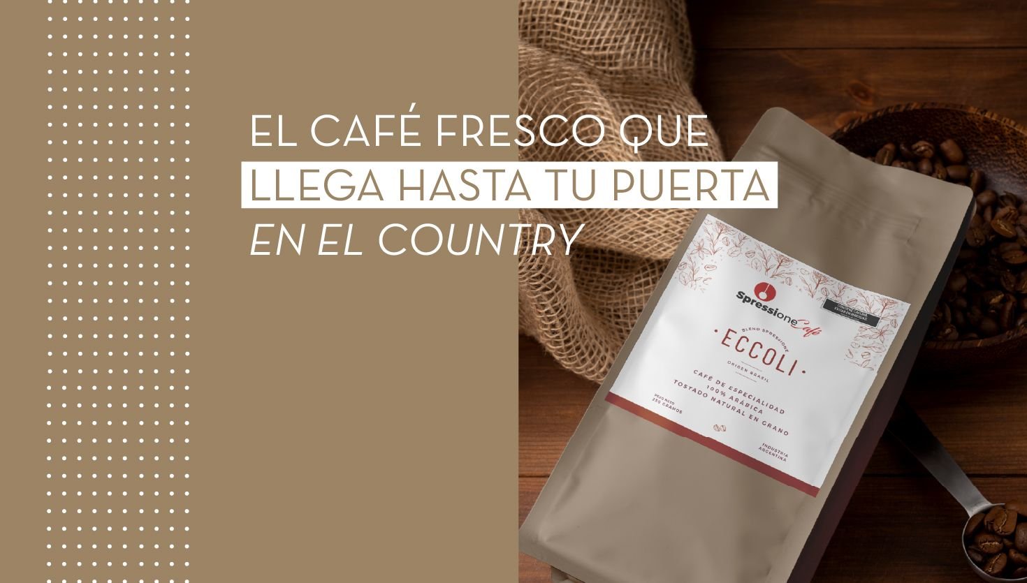 El café fresco que llega hasta tu puerta en el Country