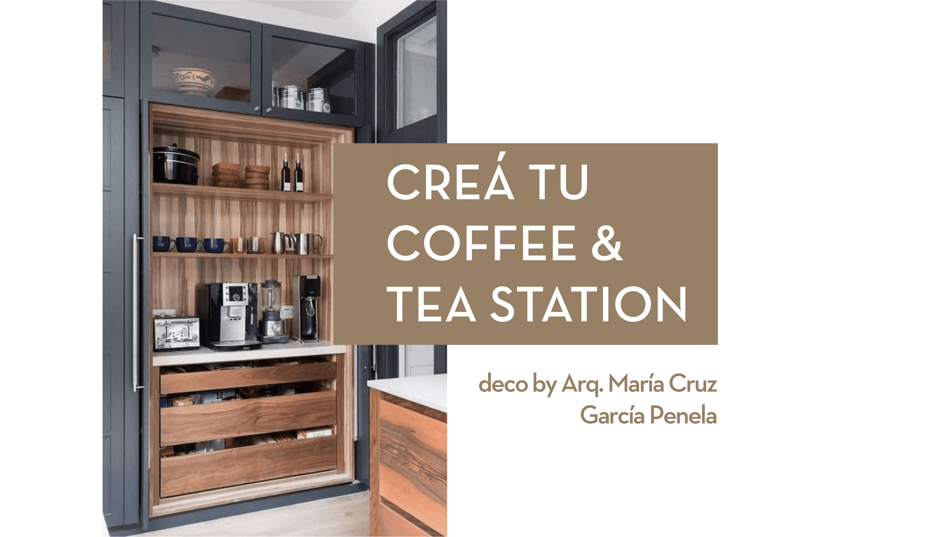Creá tu coffee & tea station
