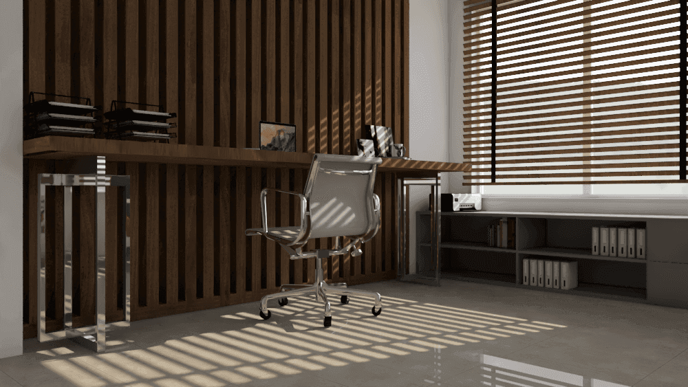 La oficina en casa by Estudio Wincort Design